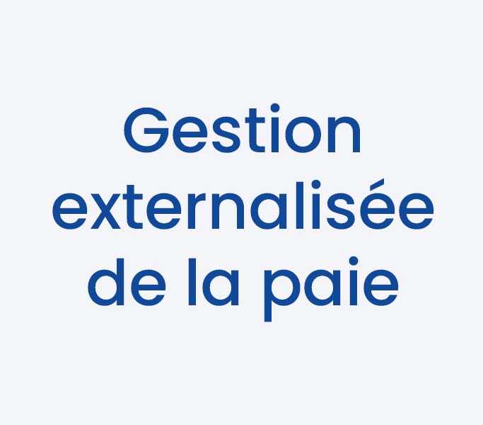 Gestion externalisée de la paie